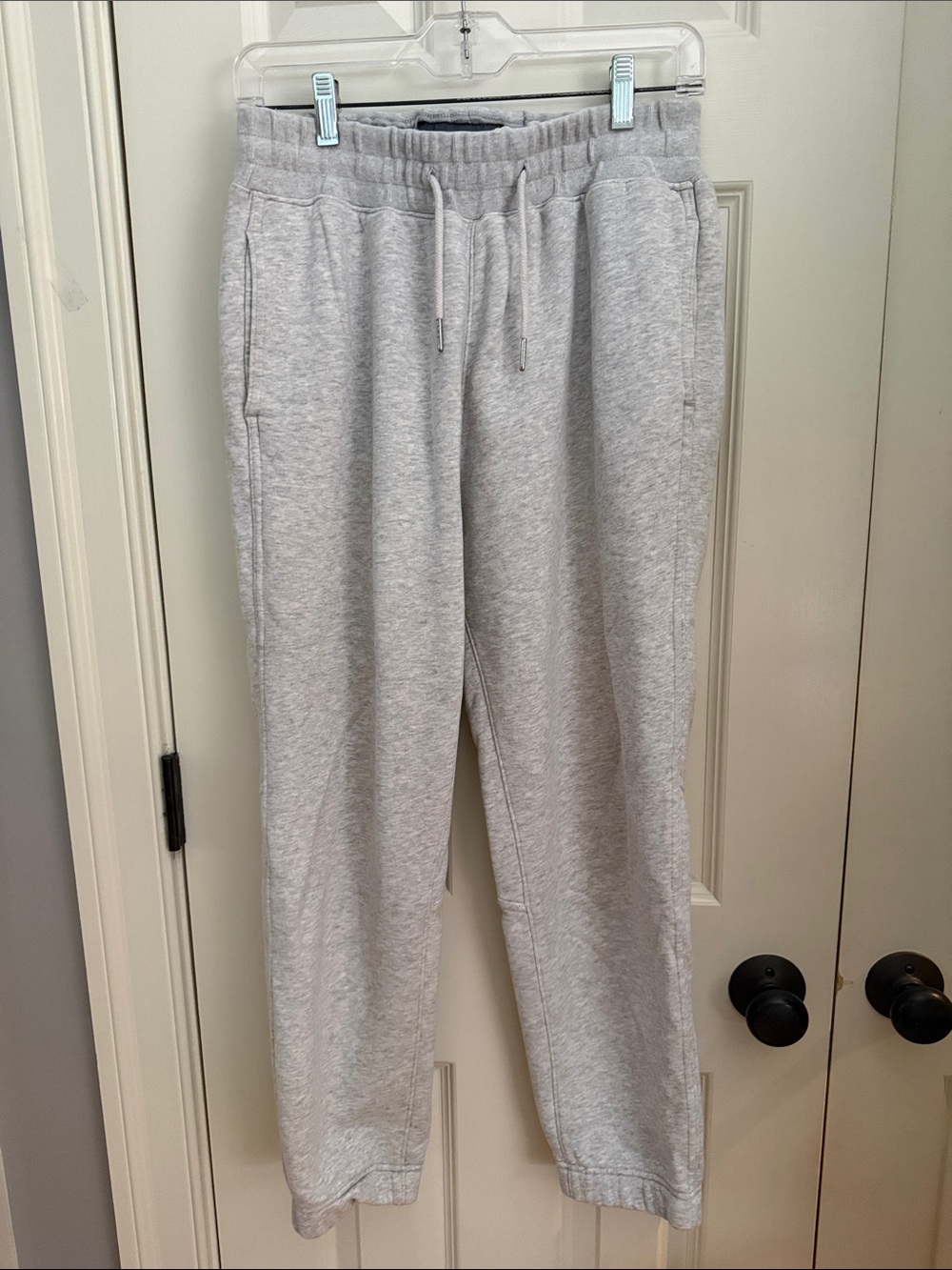 Abercrombie & Fitch Light Gray Jogger Sweatpants